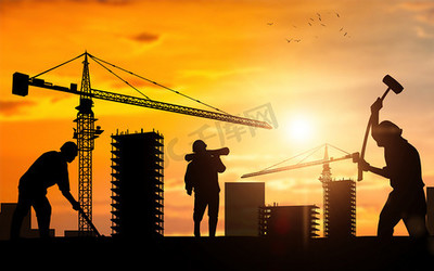 工地攝影圖片-工地