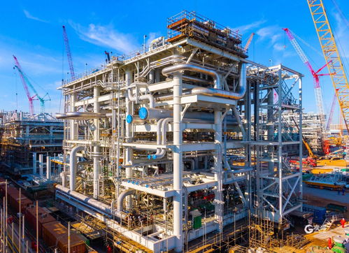 全球首例一體化建造lng工廠首個(gè)核心工藝模塊在青島完工交付