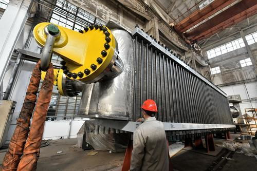 寧波工程公司制造完成兩臺(tái)板框式換熱器