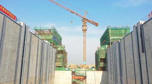 最新進展 渦河蒙城樞紐建設(shè)工程雄姿初現(xiàn)